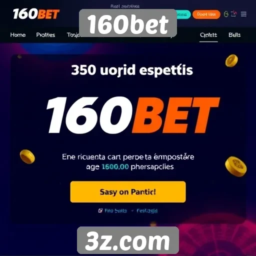 Promoções e bônus do 160bet para novos usuários